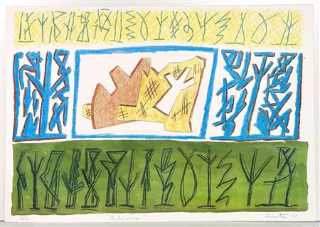 LICATA RICCARDO Torino 1929 - Venezia 2014 "Adeone"