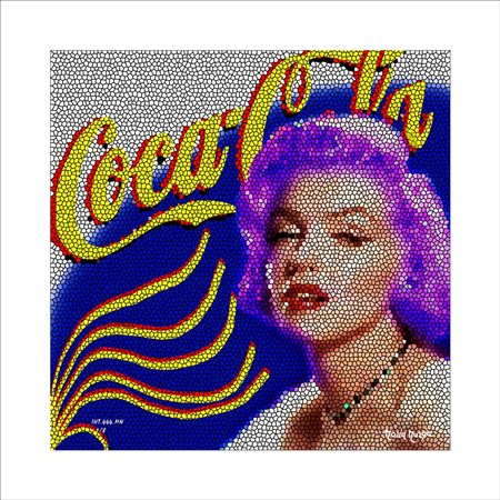 MURGIA MARIA Sassari 1935 "Serie Pop Art: Marilyn Monroe"