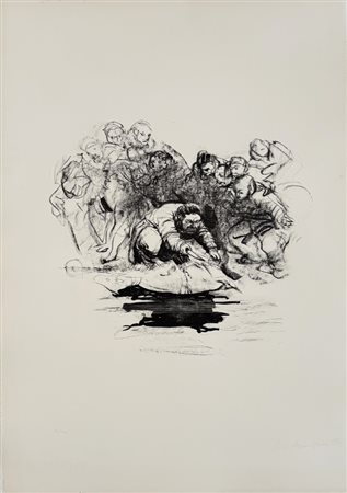 ANNIGONI PIETRO Milano 1910 - Firenze 1988 "Senza titolo"