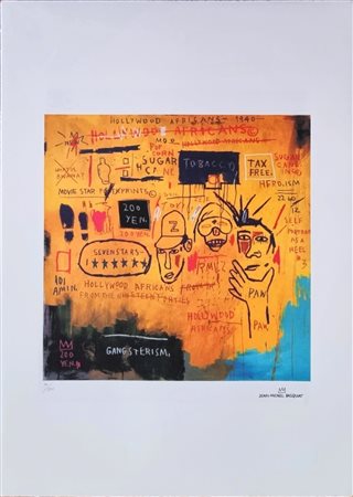 BASQUIAT JEAN-MICHEL New York 1960 - 1988 "Senza titolo"