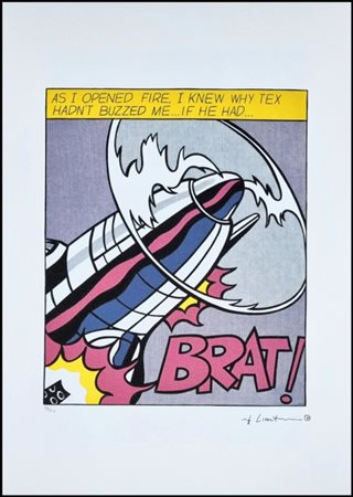LICHTENSTEIN ROY New York 1923 - 1997 "Senza titolo"