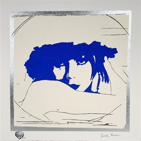 FIORONI GIOSETTA Roma 1932 "Doppio liberty blu luminoso"