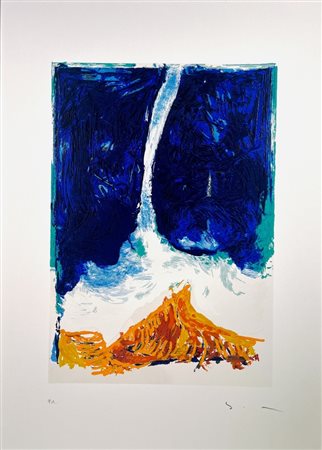 SCHIFANO MARIO Libia 1934 - Roma 1998 "Senza titolo"