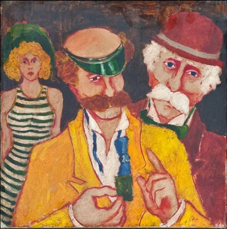 ANDRIUOLI MIMMO Pietrapertosa 1946 "Senza titolo"