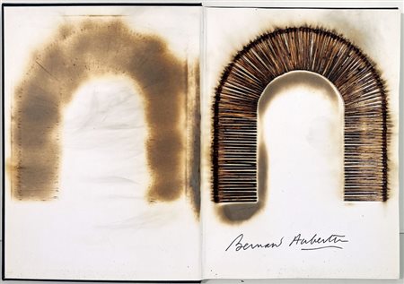 AUBERTIN BERNARD Francia 1934 - Germania 2015 "Livre brulé Rosenberg"