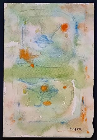 CORPORA ANTONIO Tunisi 1909 - Roma 2004 "Senza titolo"