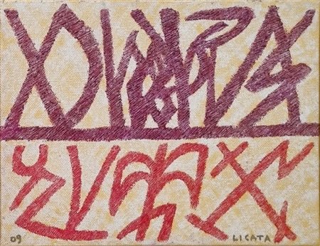 LICATA RICCARDO Torino 1929 - Venezia 2014 "Senza titolo"