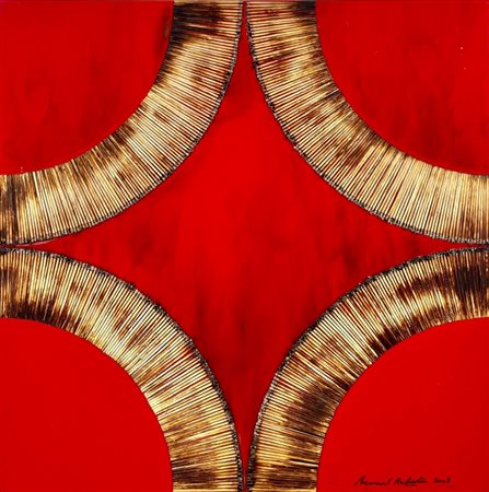 AUBERTIN BERNARD Francia 1934 - Germania 2015 "Fiammiferi bruciati"