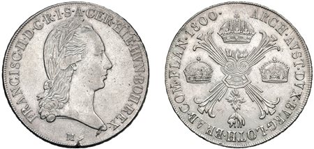 FRANCESCO II D'ASBURGO-LORENA, Restaurazione asburgica degli Austro-Russi (1799-1800) - Crocione 1800, Milano.