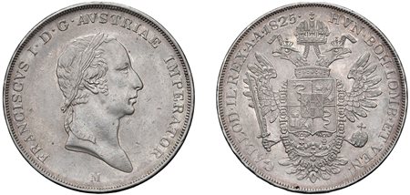 FRANCESCO I D'ASBURGO-LORENA (1815-1835) - Scudo nuovo 1825, Milano.