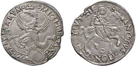 CARMAGNOLA - MICHELE ANTONIO DI SALUZZO (1504-1528) - Cornuto, s.d..