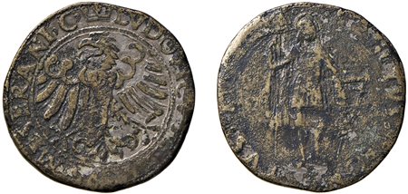 MESSERANO - Interessante falso d'epoca di testone.