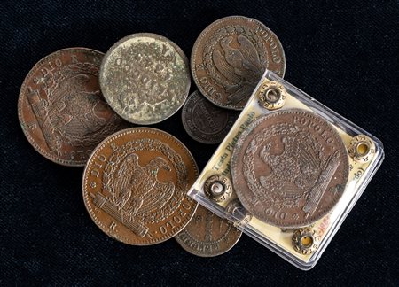 SECONDA REPUBBLICA ROMANA (1848-1849) - Lotto di 6 monete.