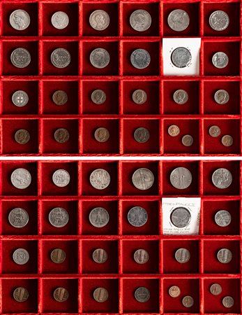 VITTORIO EMANUELE III (1900-1943) - Lotto di 26 monete.