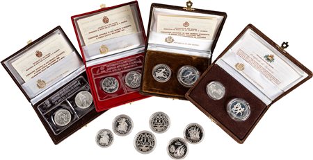 SAN MARINO - Nuova monetazione (1972-) - Lotto di 14 monete celebrative.