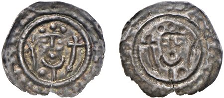 GERMANIA - Abbazia di Kempten, a nome di Enrico II o III (1197-1224) - Bratteato, 1230 circa.