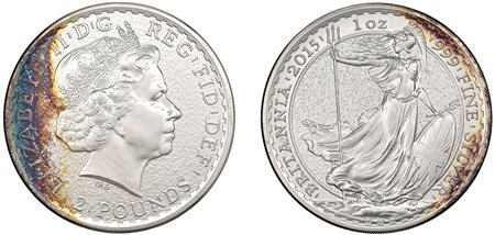 GRAN BRETAGNA - ELISABETTA II (1952-2022) - 2 Pounds 2015.