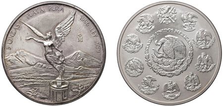 MESSICO - 5 once, 1996.