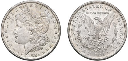 STATI UNITI D'AMERICA - Dollaro Morgan 1881.
