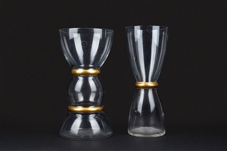 Vincenzo Nason - Due vasi in vetro di Murano