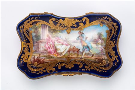 Scatola in porcellana. Manifattura di Vincennes, 1754 circa