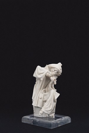 Luigi Fabris (Bassano del Grappa 1883 - 1952)  - Scheletro Pierrot che suona il violino (la Morte)