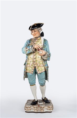 Luigi Fabris (Bassano del Grappa 1883 - 1952)  - Ritratto di Carlo Goldoni a figura intera