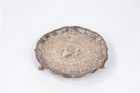 Piatto polilobato in argento, Portogallo