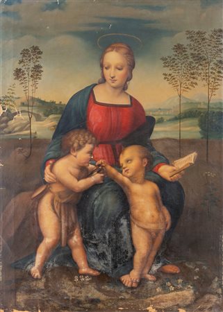 Da Raffaello - Madonna del cardellino
