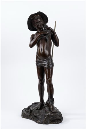 Scuola napoletana, secolo XIX - Pescatorello 