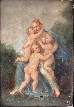 Scuola italiana, secolo XIX - Carità