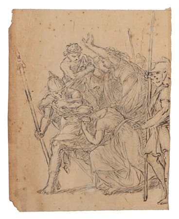 Scuola italiana, secolo XVIII - Scena classica