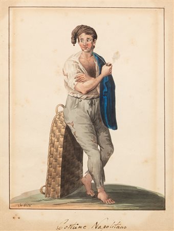 Michela  De Vito (attiva a Napoli, prima metà del XIX secolo)  - Costume napoletano