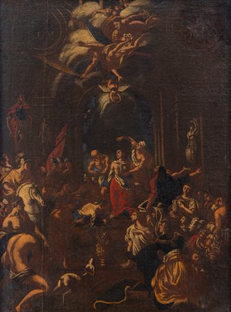Scuola dell'Italia meridionale, secolo XVIII - Martirio di Sant'Agata