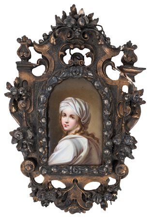 Miniatura in porcellana raffigurante Beatrice Cenci