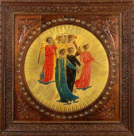 Imitatore di Beato Angelico - Angeli musicanti