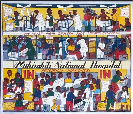 MALIKITA M. MARUS Tanzania 1964 "Ospedale"