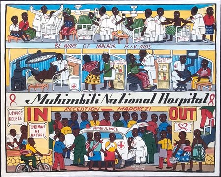 MALIKITA M. MARUS Tanzania 1964 "Ospedale"
