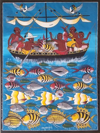 MALIKITA M. MARUS Tanzania 1964 "Pesca"
