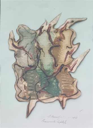 RACCAGNI ANDREA Imola 1921 - 2005 "Frammento vegetale"