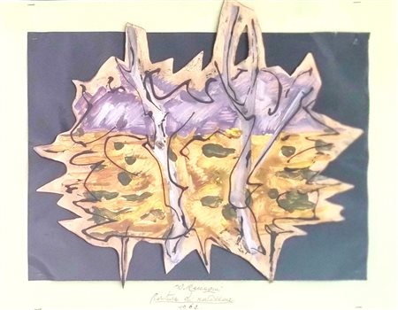 RACCAGNI ANDREA Imola 1921 - 2005 "Fioritura di rovizzone"