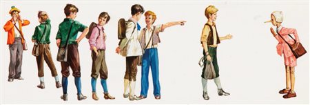 Sergio (Romano Rizzato) - Le avventure di Pinocchio, 1960s