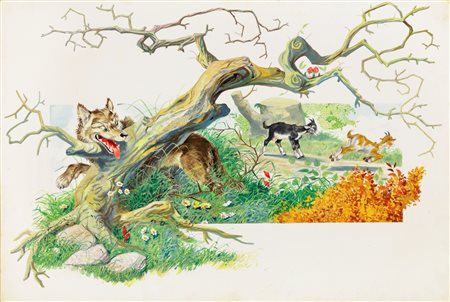 Pinardi - ll lupo e i sette capretti, 1966