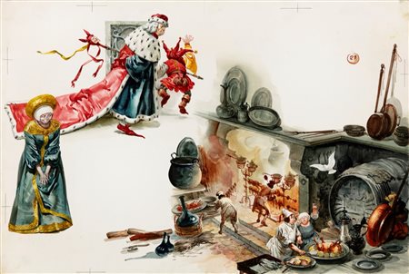 Ferri (Rino Ferrari) - I tre cedri, 1966