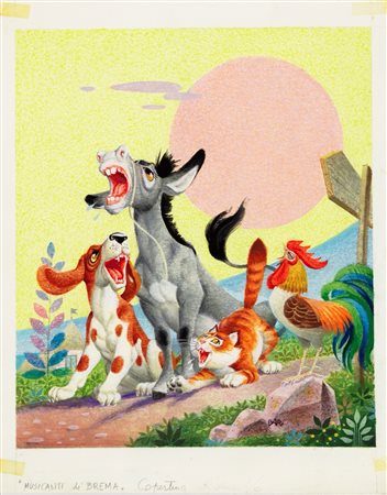 Severino Baraldi - I musicanti di Brema, 1982