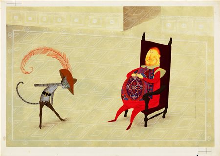 Federico Santin - Il gatto con gli stivali, 1962