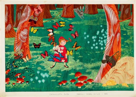 Federico Santin - Cappuccetto Rosso, 1962