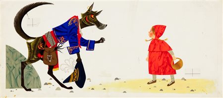 Federico Santin - Cappuccetto Rosso, 1962