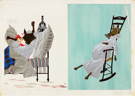 Federico Santin - Cappuccetto Rosso, 1962