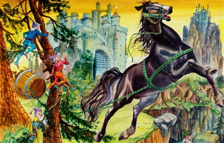 Walter Cremonini - Fiabe di Grimm - La sposa bianca e la sposa nera, 1959